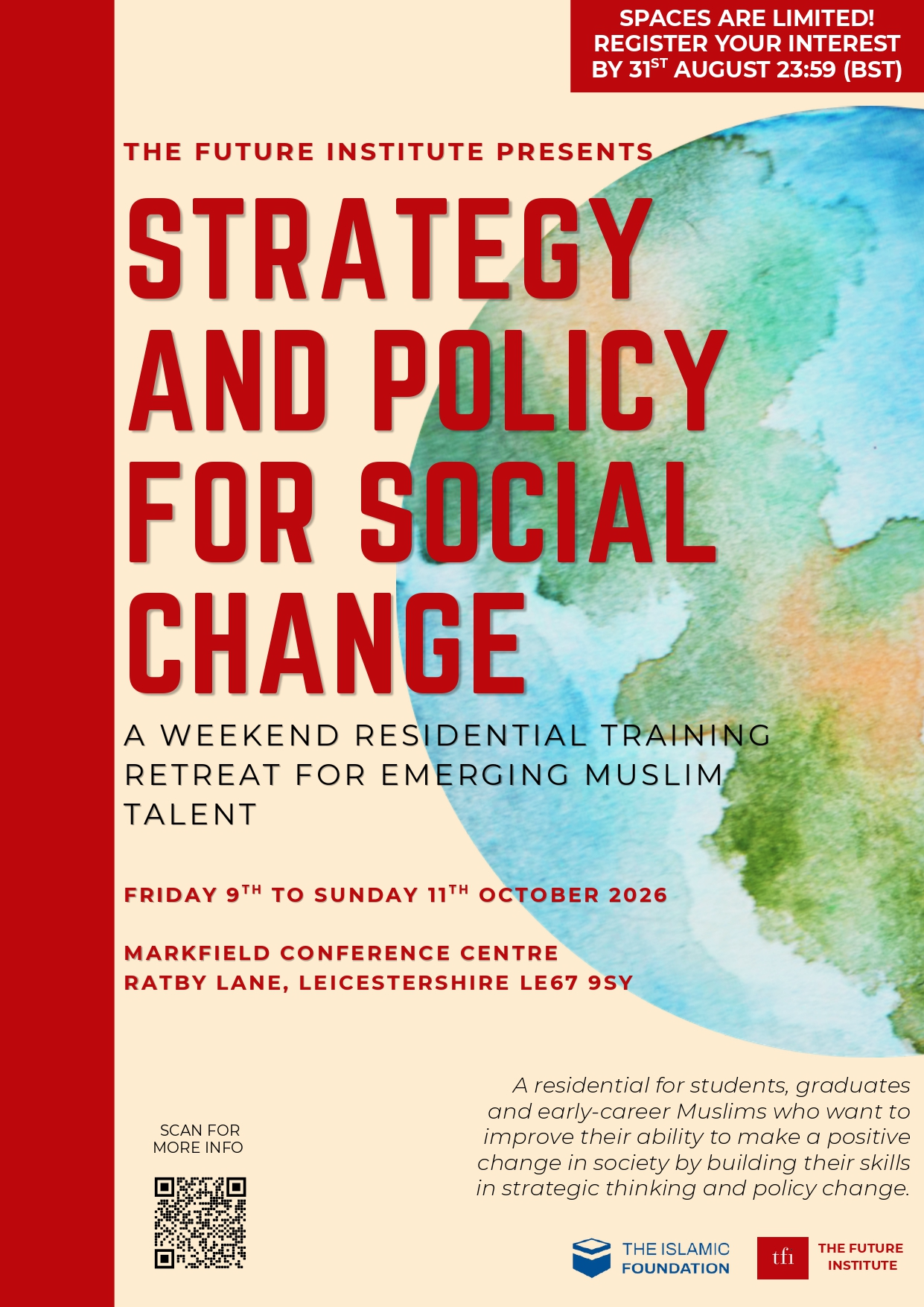 Strategy and Policy for Social Change: Weekend Residential Retreat
